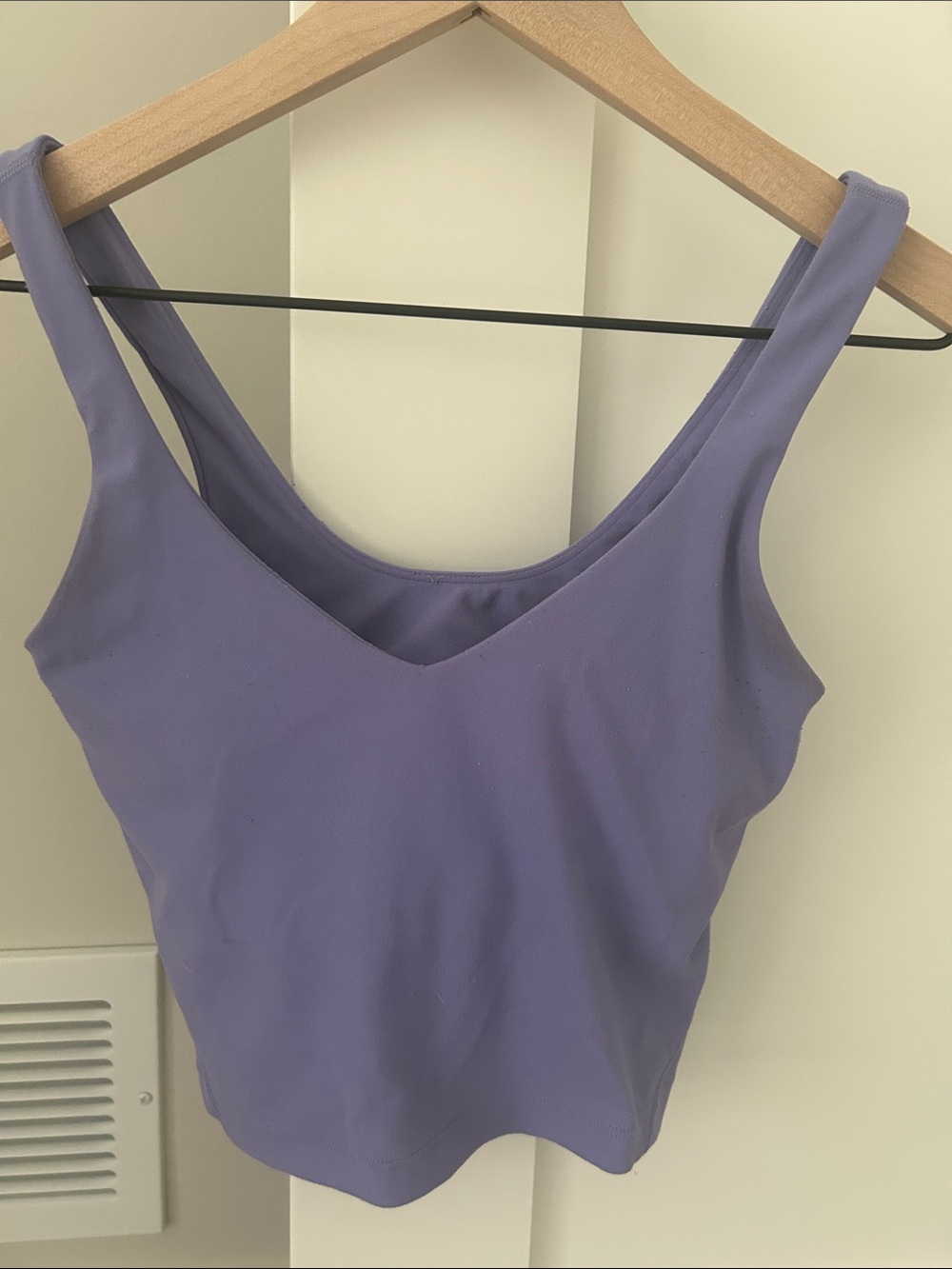 Lululemon Align  Lavender Purple Cropped Tank Top